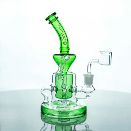TSUNAMI 9inch CONCENTRATE RIG SHOWER HEAD RECYCLER
