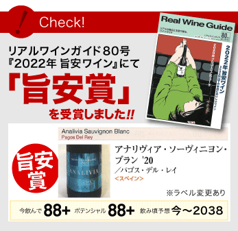 旨安賞 アナリヴィア ソーヴィニヨンブラン [ 2021 ] パゴス デル レイ