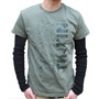 Tシャツ/コート/グリーン/XS~L
