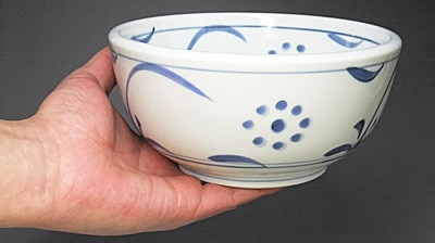 砥部焼のうどん鉢