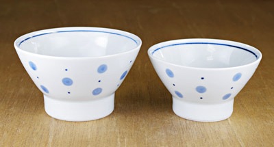 砥部焼き 梅山窯 夫婦茶碗