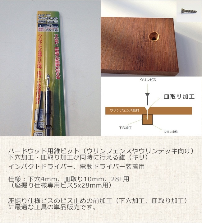 Woodworker Essential よ 皿穴ドリルビット 角度と長さ調節可能 木工愛好家