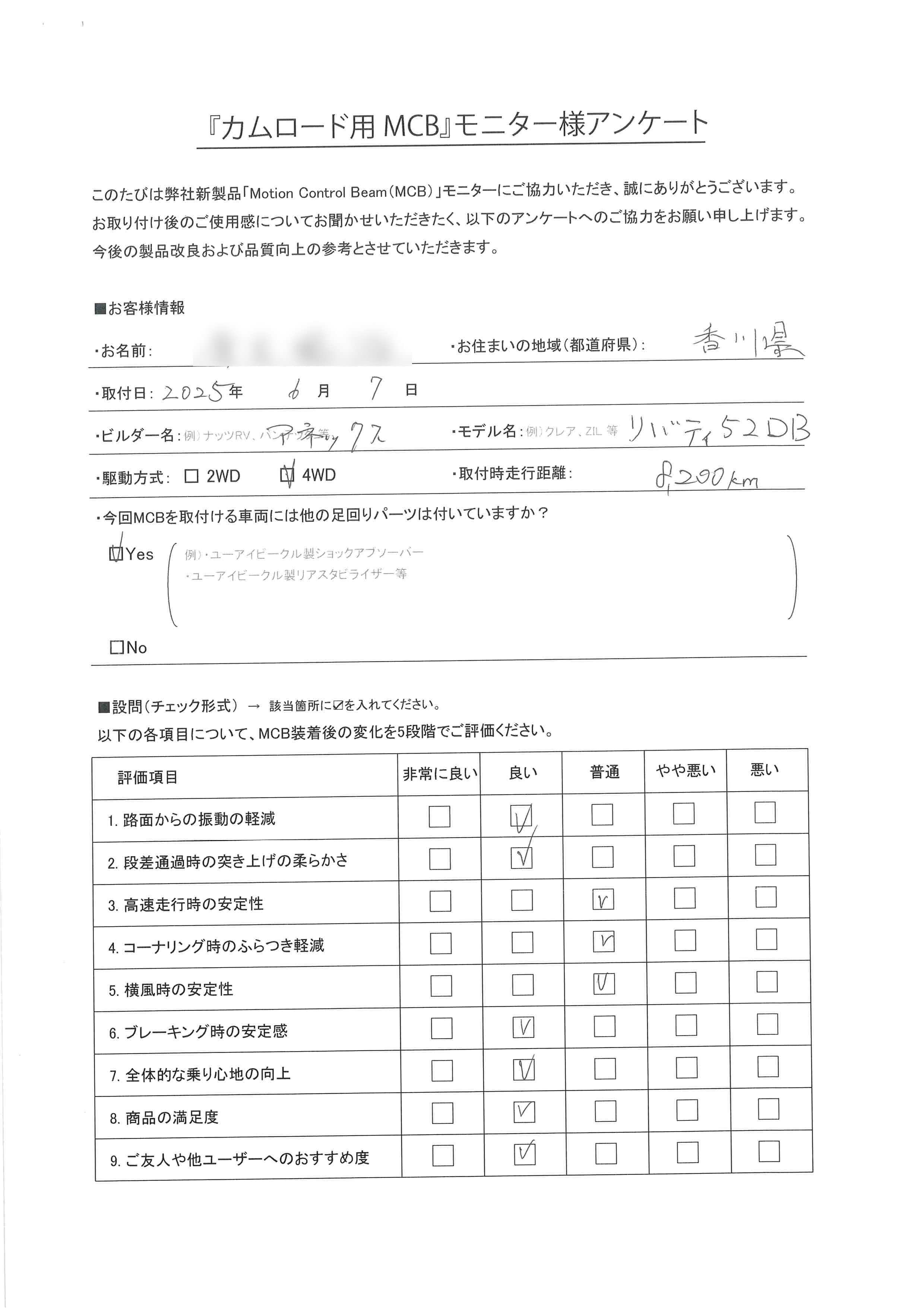 香川県からお越しのA様