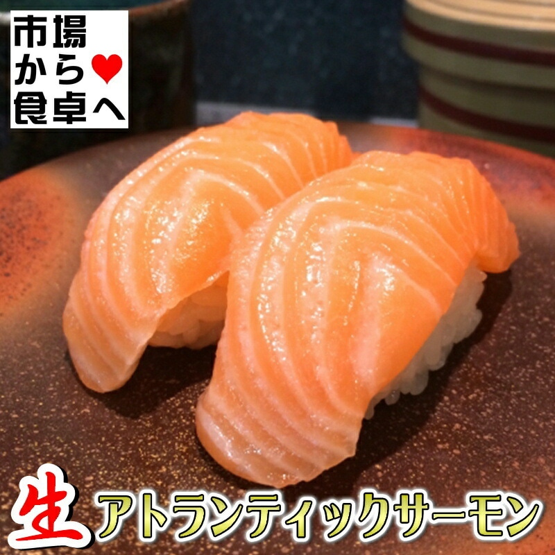 生 アトランティックサーモン 半身2枚 (半身約1.5kg)【業務用・脂