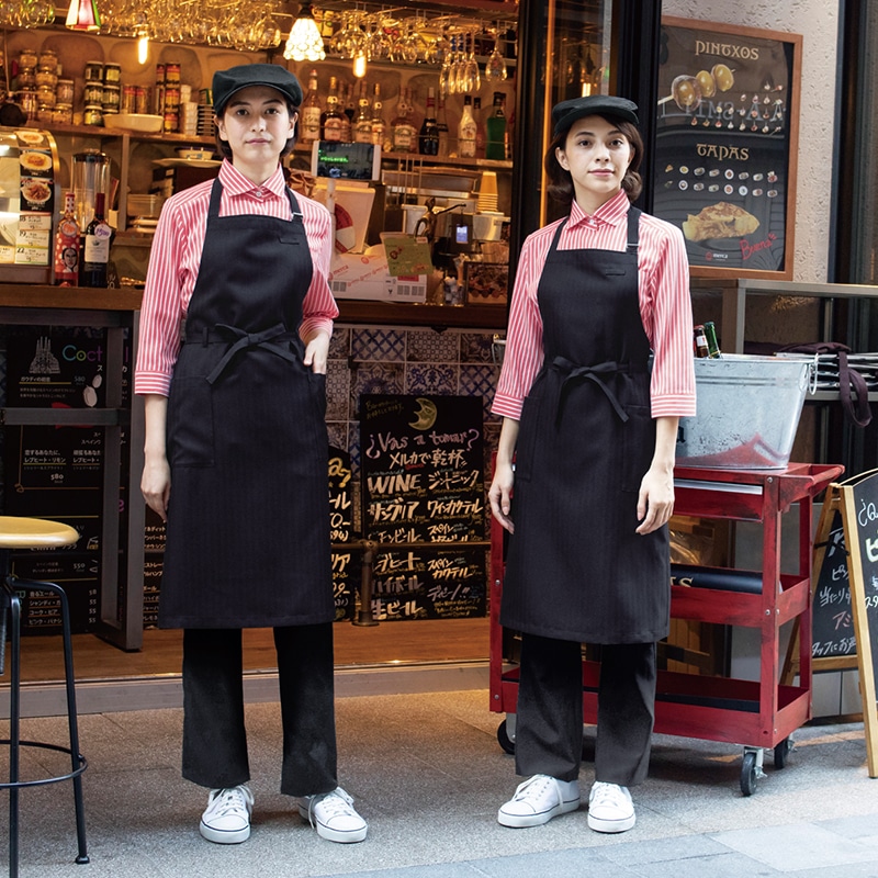 胸当てエプロン 27332［男女兼用］ | すべての商品 | 飲食店制服 いしまる