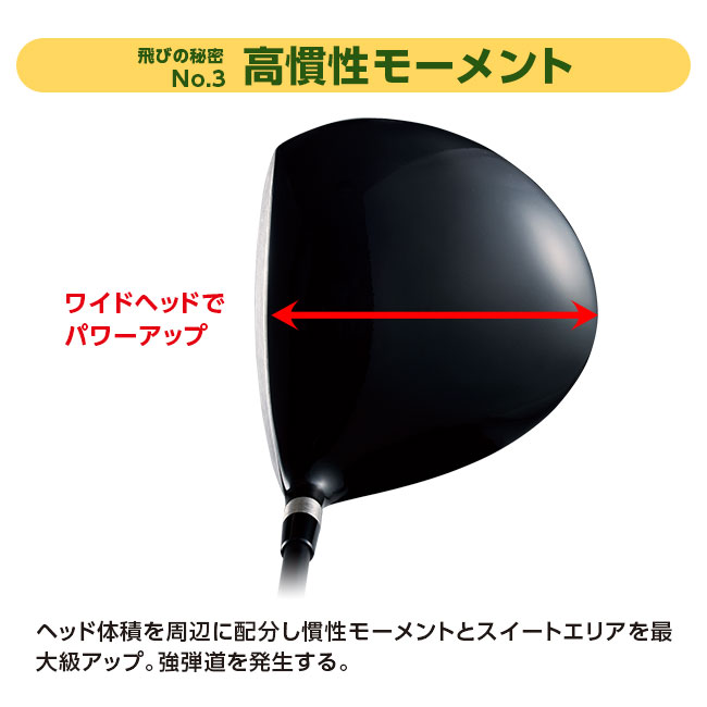 12月中旬以降のお届け】【直送】ワークス マキシマックスドライバー ヘッドカバー付(51729)｜新聞・カタログ通販「悠遊ショップ」