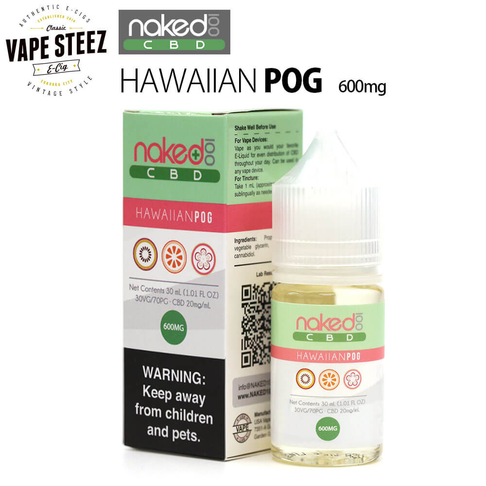 送料無料 あす楽 】Naked100 CBD HAWAIIAN POG 30ml 600mg ネイキッド