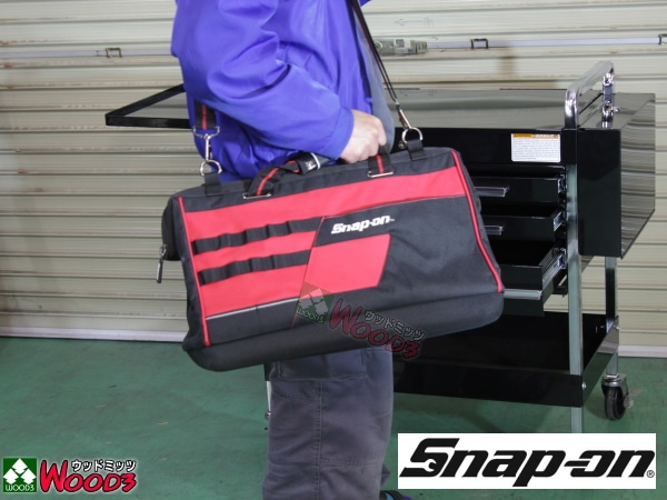 Snap-on スナップオン ツールバッグ がま口 ショルダータイプ 大 幅500 