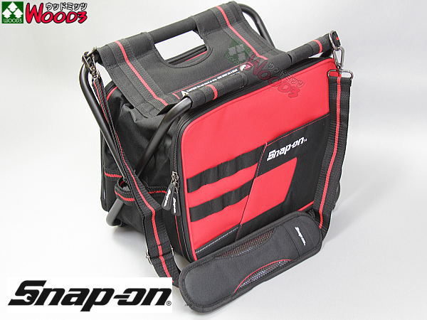 Snap-on スナップオン ツールバッグ 折りたたみ式 チェアーバッグ イスとして座れる便利なバッグ