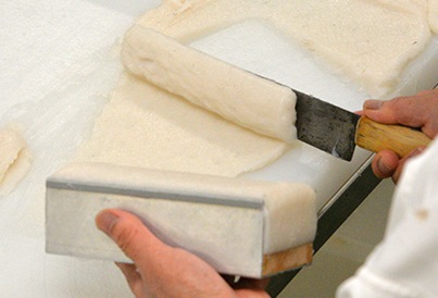 一枚ずつ手付けした身