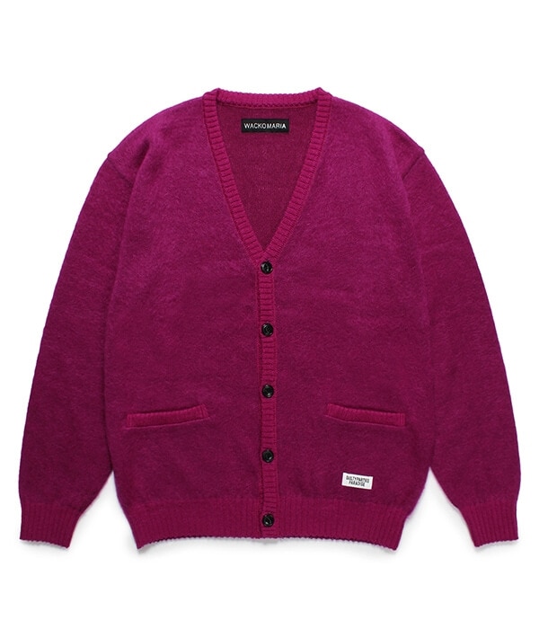 Wacko Maria カーディガン　サイズL WACKO MARIA｜MOHAIR CARDIGAN (BLACK) 25FW-WMK-KN20の通販