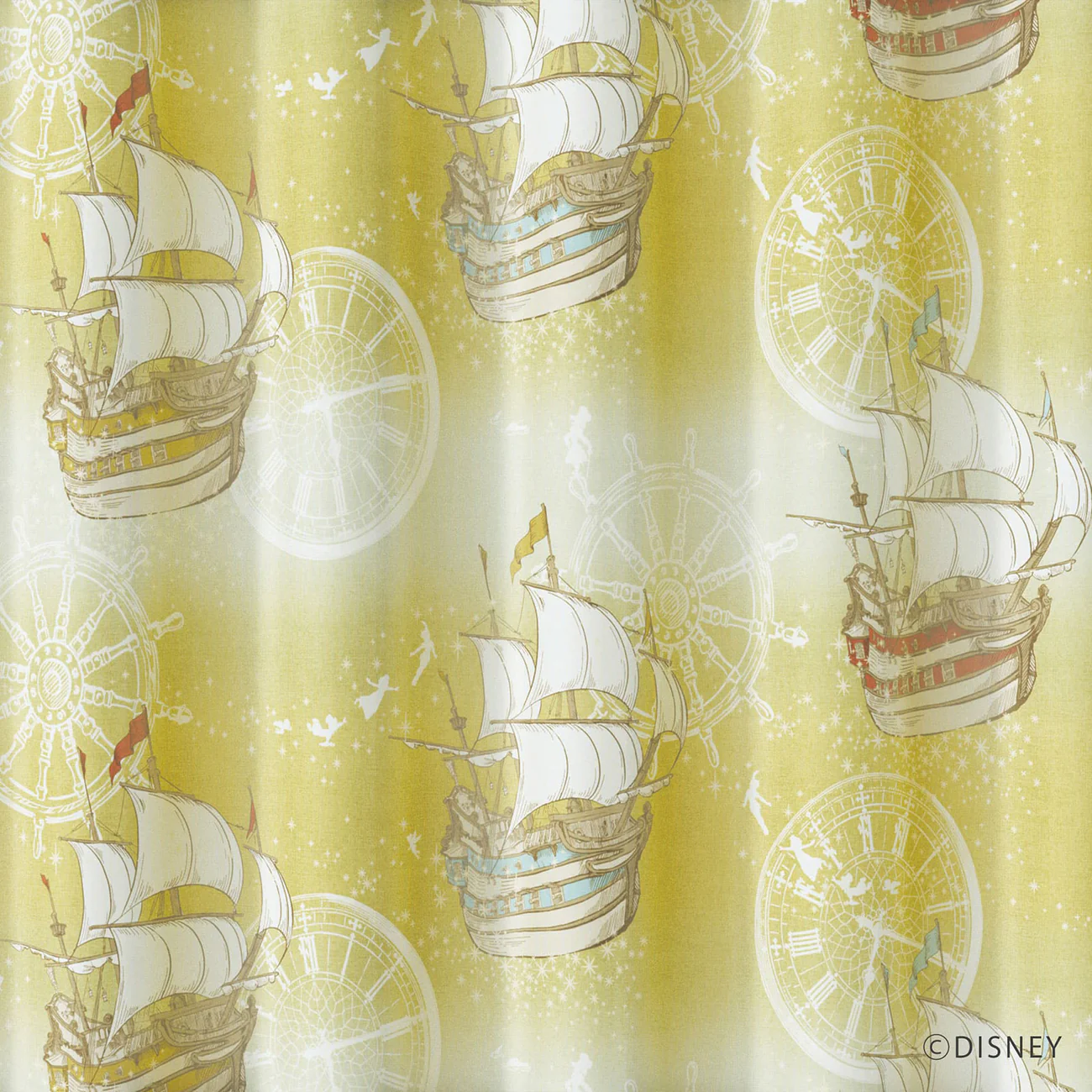 EC限定】DISNEYディズニーホームシリーズ 遮光2級 M1213 PETER PAN/Fly