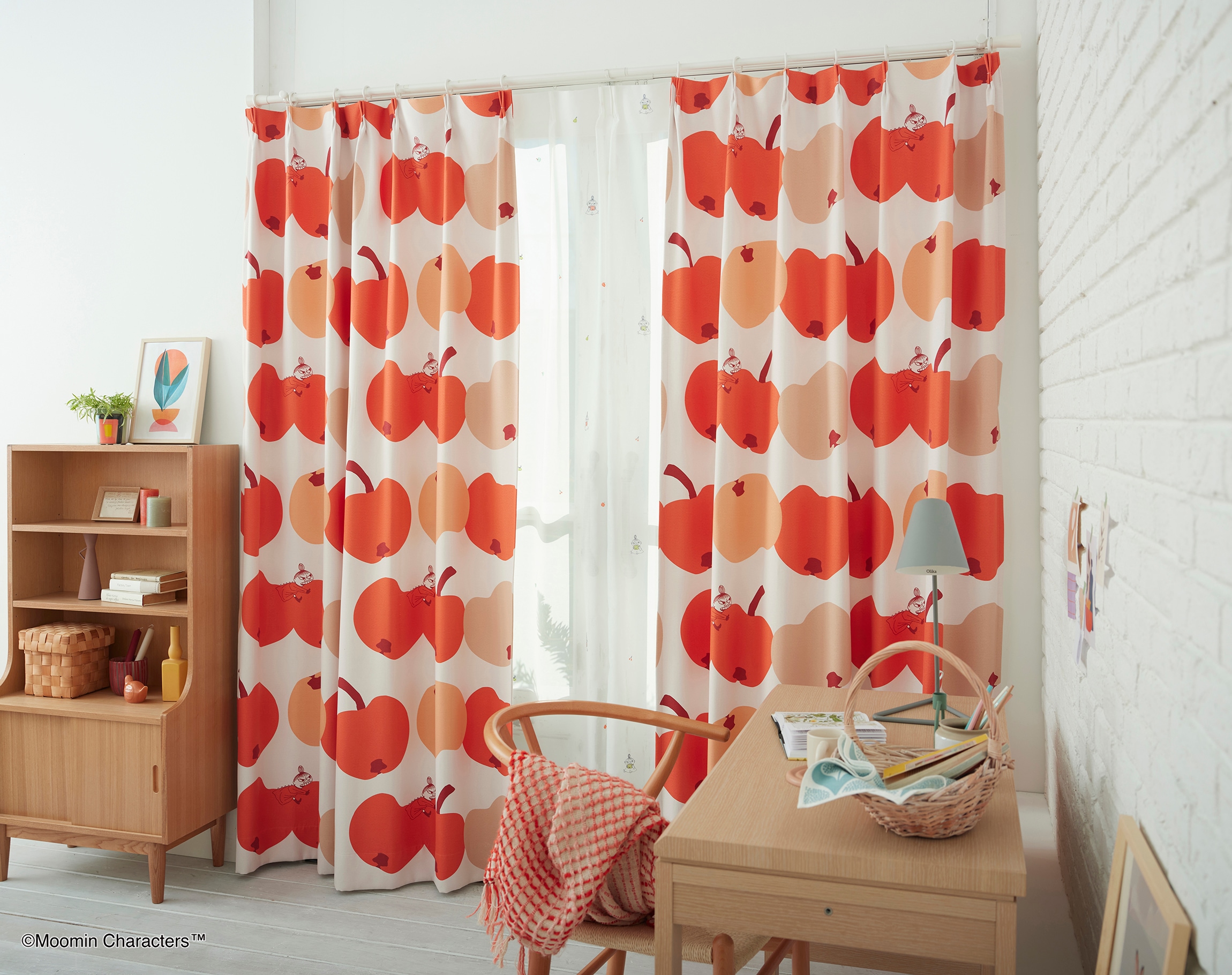 ムーミンカーテン