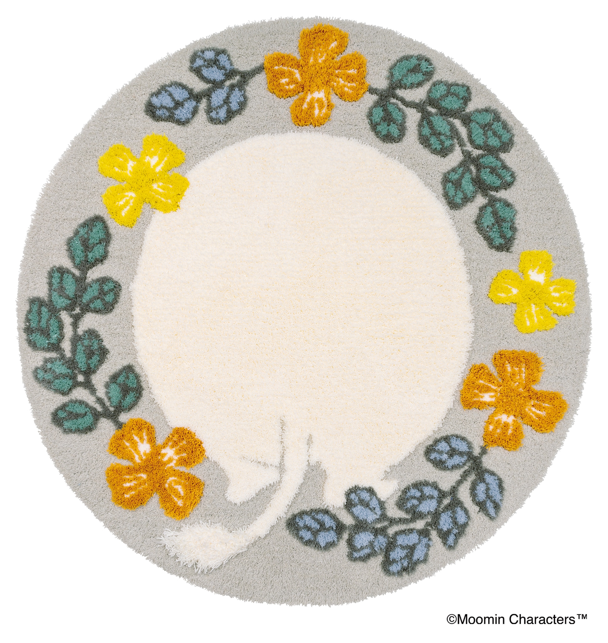 ムーミンのおしりラグ