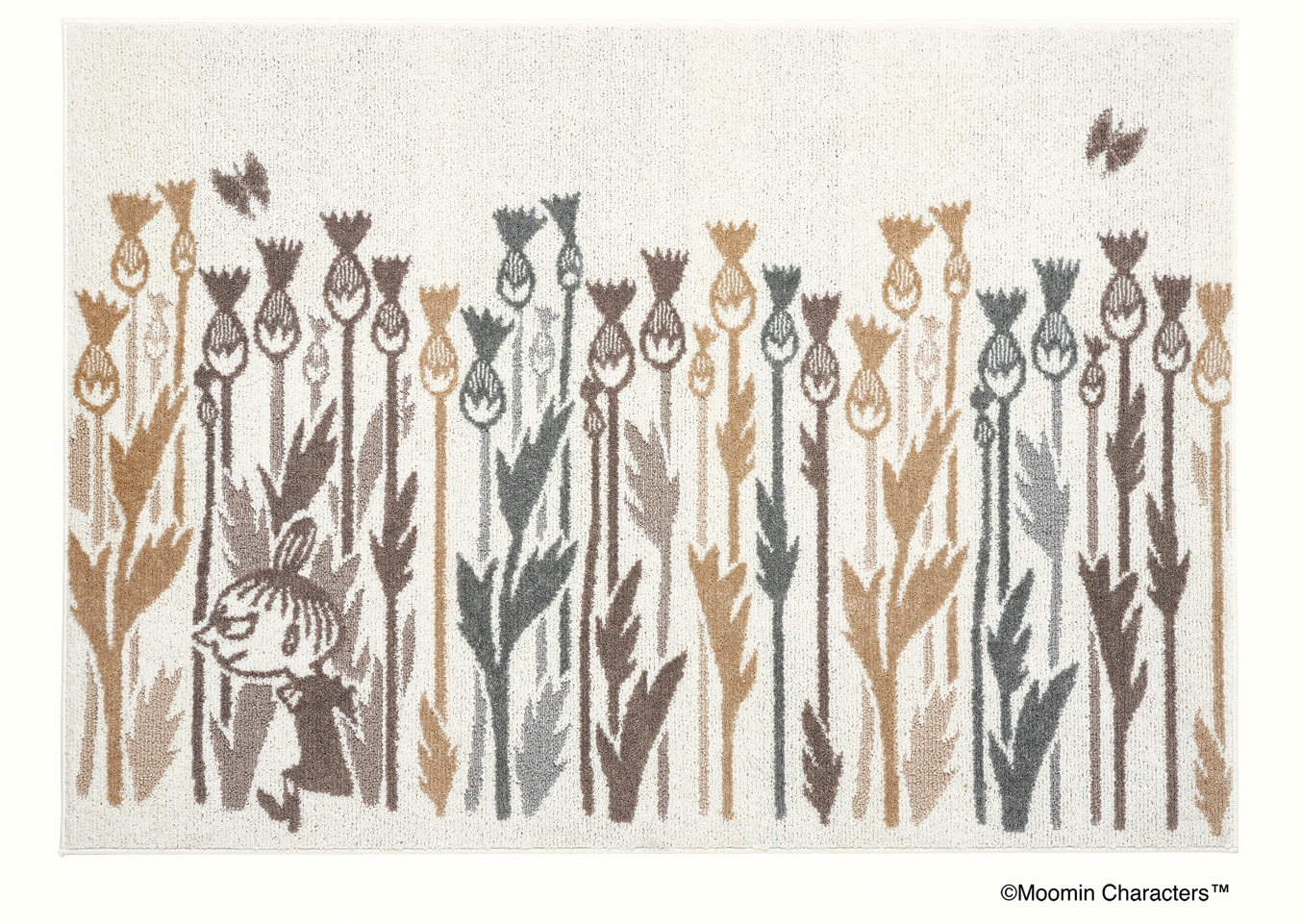 リトルミイワイルドフラワーラグ