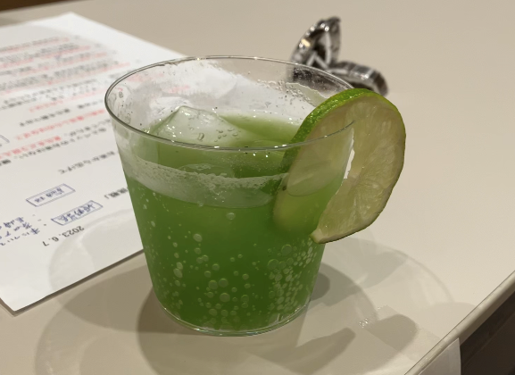 抹茶ラテソーダ