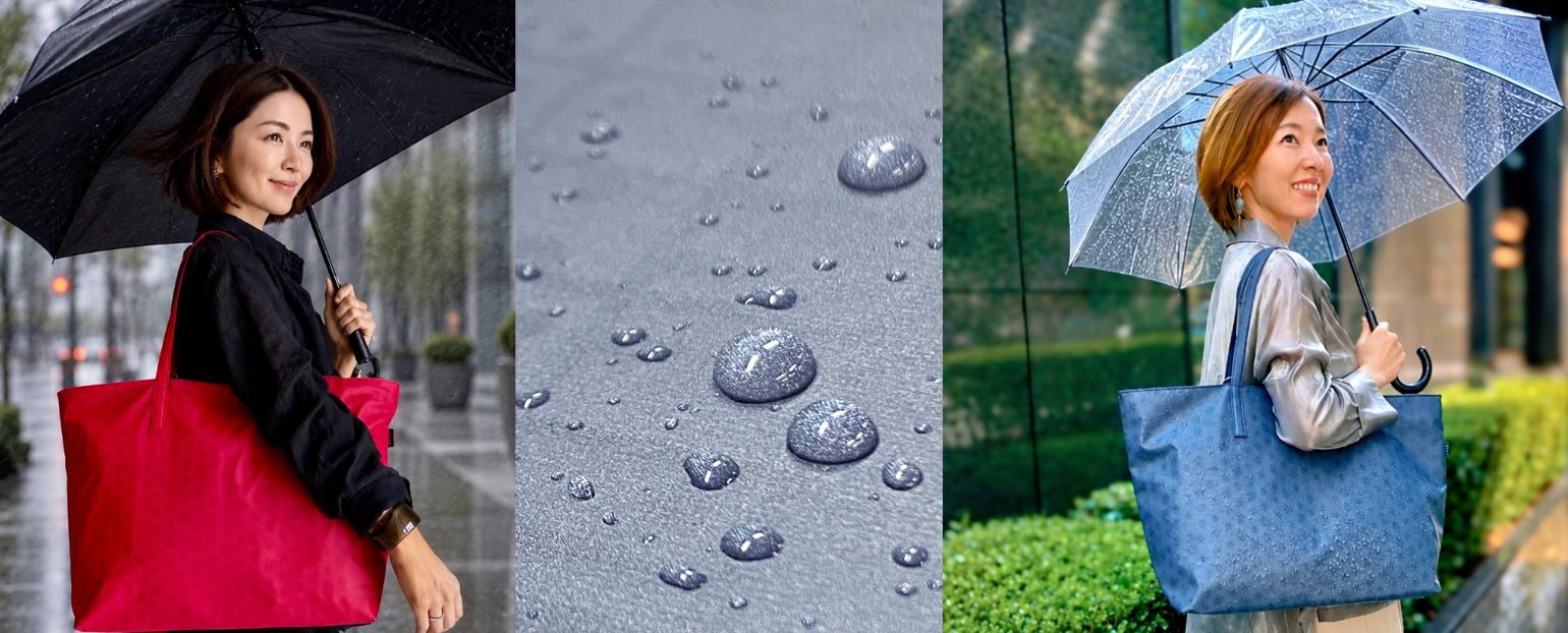 雨の日バッグ特集　台風・大雨に強い防水・撥水のヤマト屋レディースバッグ