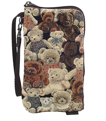 ミニテディ スマホポーチ