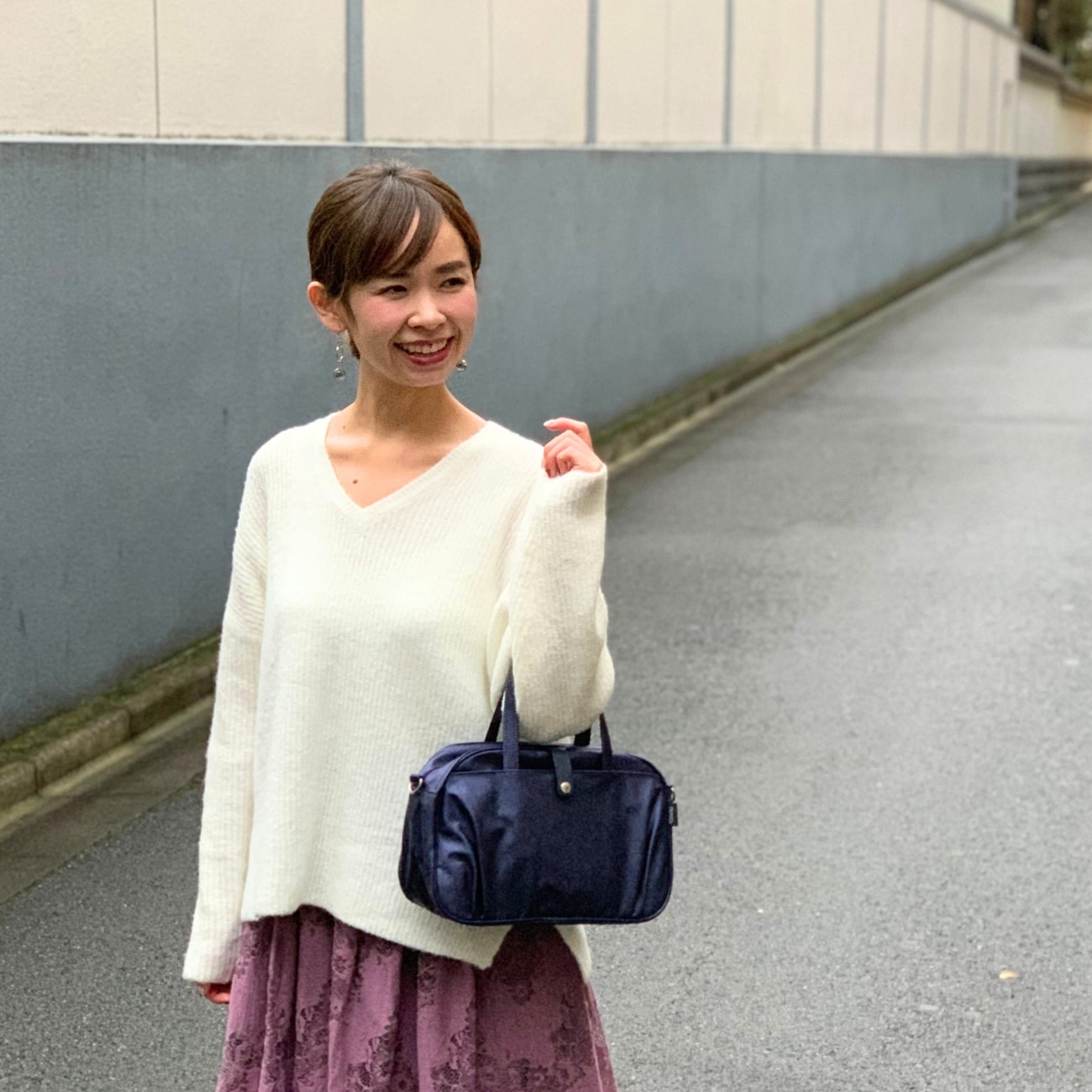 NV151 2wayタックアオリ手提げ インスタグラム画像