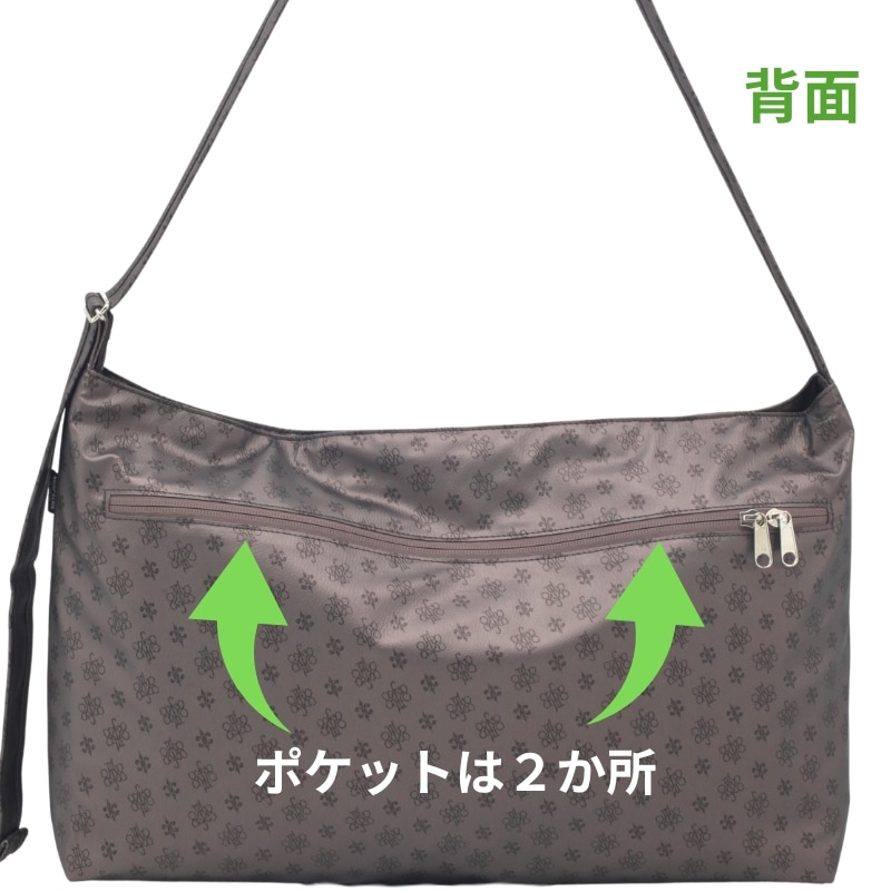 外の体側には特殊なファスナーポケット