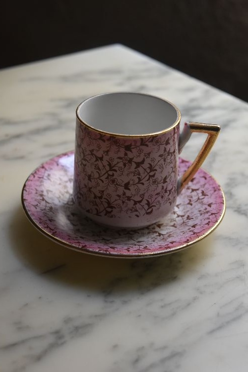 ペクソンヌ（ Fenal Frères） ピンクの更紗C&S 美品 | 陶磁器（18・19