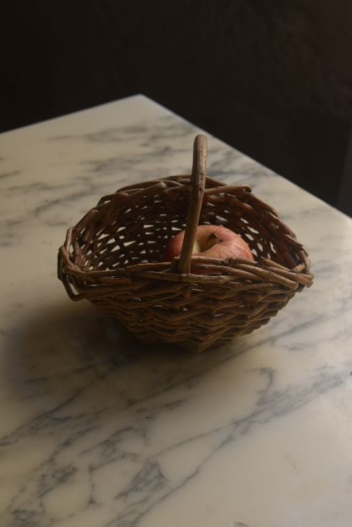 蚤の市*農民のシャンピニオン・野草パニエ 美品 | インテリア | | Trio