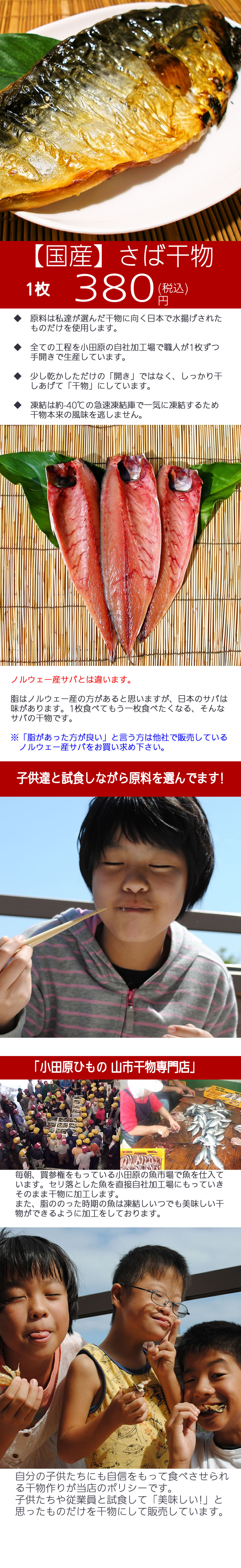 国産 さば干物 1枚 昔から食べている日本のサバの干物です ノルウェー産のサバ干物とはひと味違います の通販 定番の干物を1枚ずつ販売してます 小田原ひもの 山市干物専門店