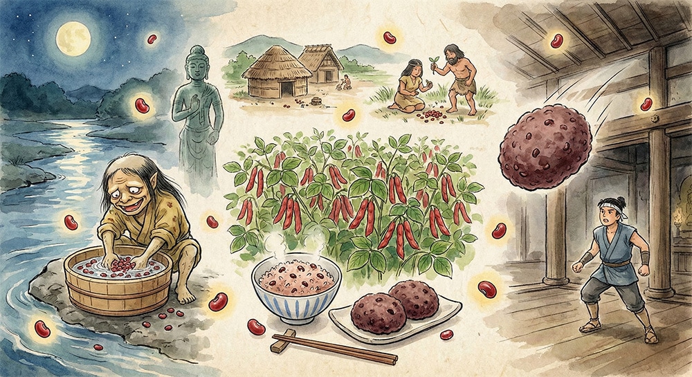 小豆の民話はこんなにも多かったの？ | あんこコラム 【茜丸】あんこ
