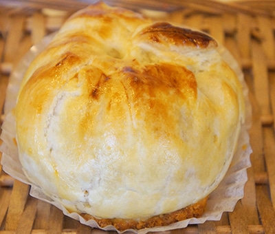 焼きあがったりんごパイ