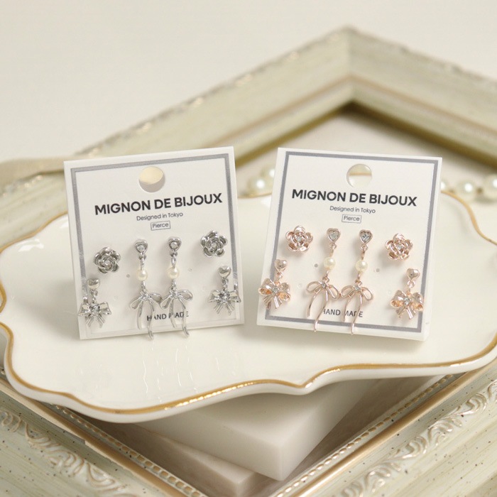 chappymaronドラゴンローズ　ピアスセット chappymaronドラゴンローズ ピアスセット chappymaronドラゴン