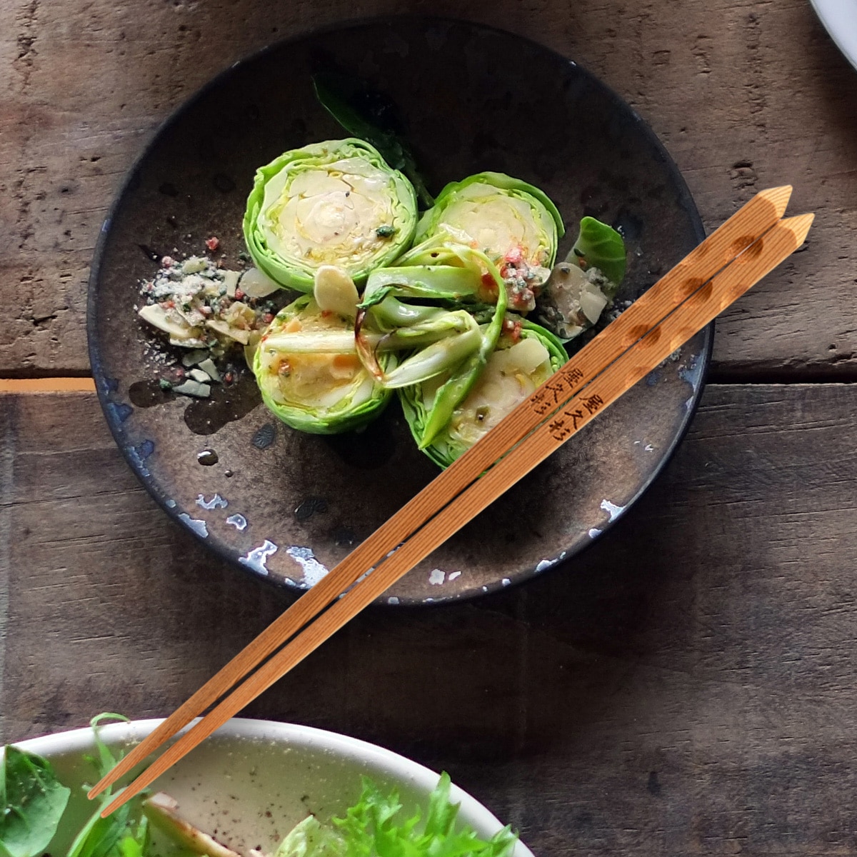 米玉利 屋久杉ねじり一膳箸