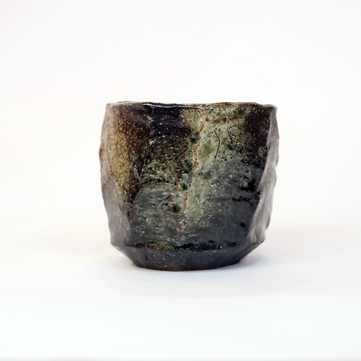 宝寿窯 陶器 焼〆ロック多用カップ