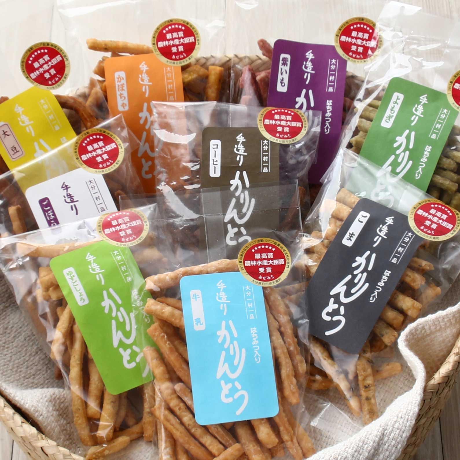 畦道グループ食品加工組合 手造りかりんとう70g