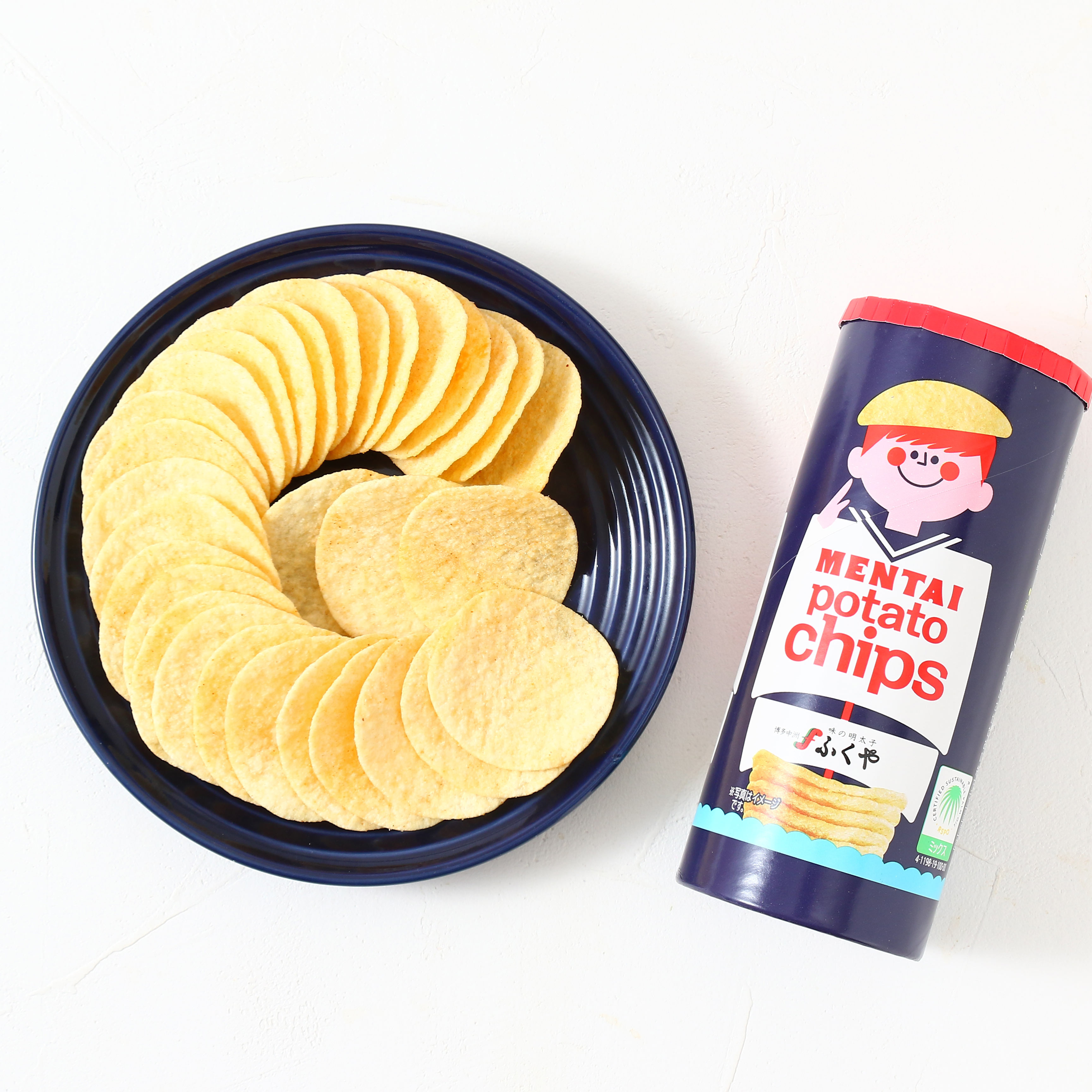 ふくや めんたいポテトチップス3本セット