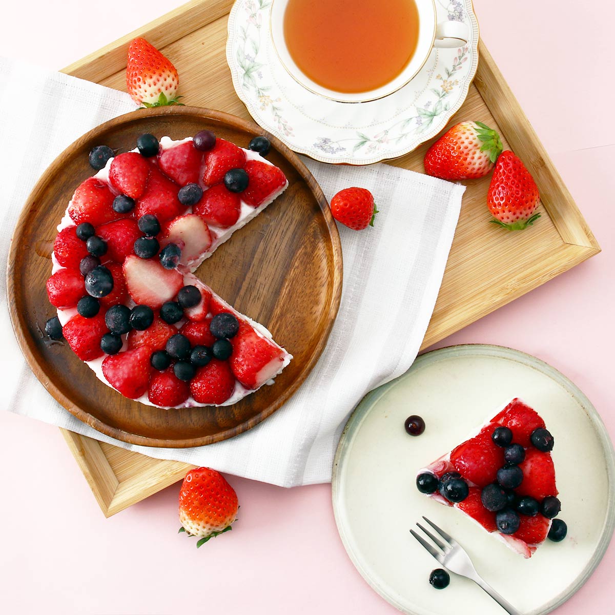 阿蘇天然アイス ヨーグルトのアイスケーキ