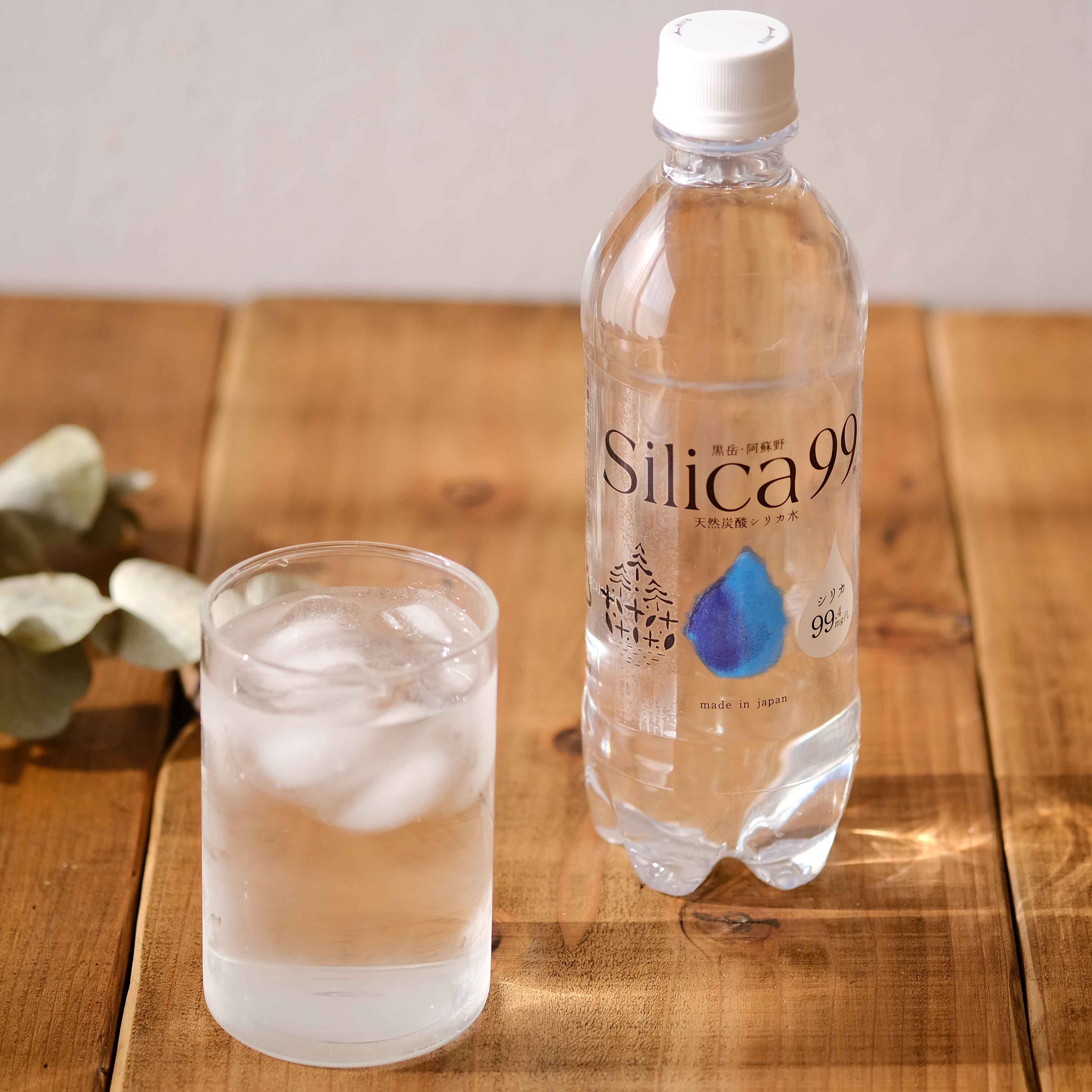住宅企画 Silica99 天然炭酸シリカ水 500ml×24本
