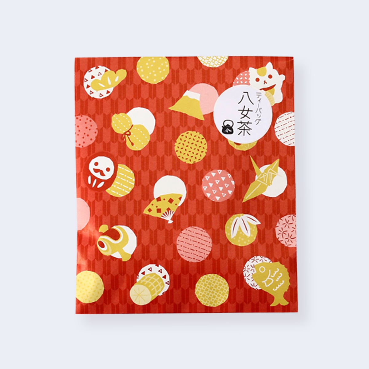 石井製茶 八女茶 選べるメッセージ(招き猫)