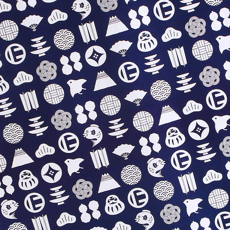 にじデパート オリジナル包装紙