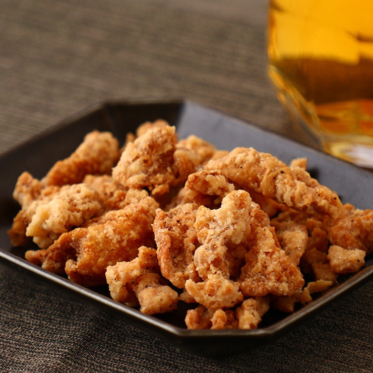 ネオフーズ竹森 おつまみ鶏皮 黒こしょう