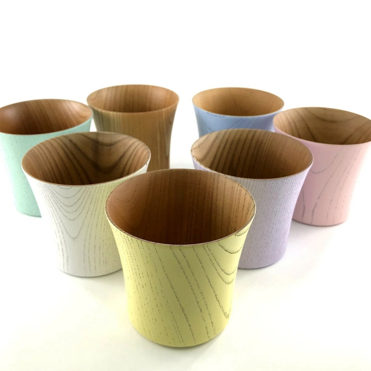 山中漆器 木製カップ トリドリ