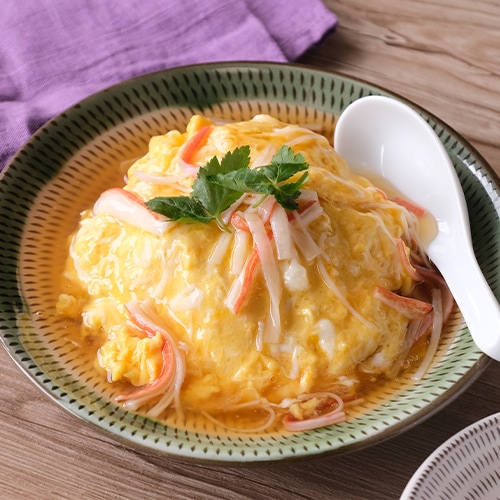 なんにでも使える酢 天津飯