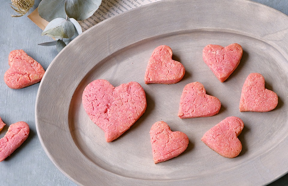 にじデパート 米粉のビーツクッキー 綾・早川農苑 ビーツピューレ 