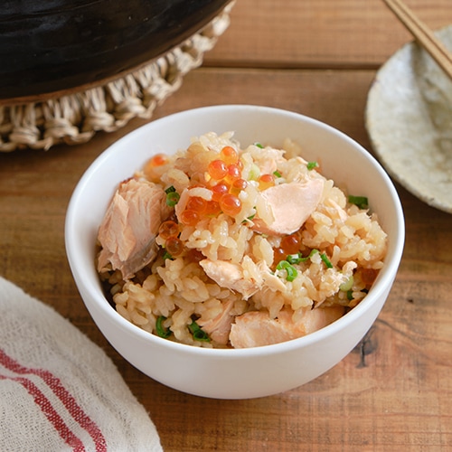 蔵元 五源醤油　鮭といくらの親子炊き込みご飯