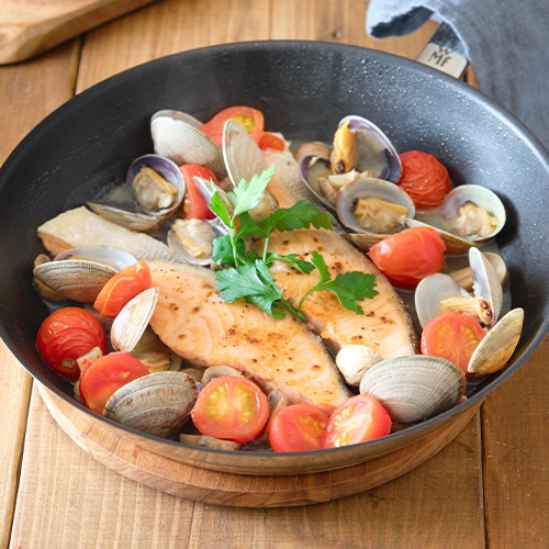 魔法のスパイス マキシマム　サーモンのスパイスアクアパッツァ