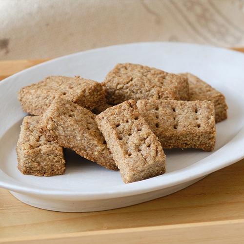  むらさきもち麦粉 材料３つ！サクサクもち麦ショートブレッド