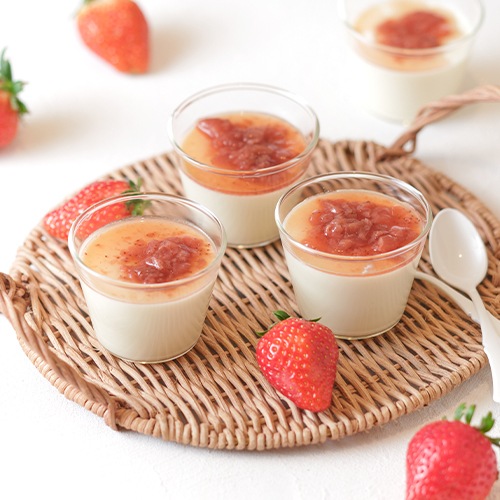 ベリーツミルクの素 つぶ ぷるるん豆腐のブラマンジェ～ベリーツミルクの素～