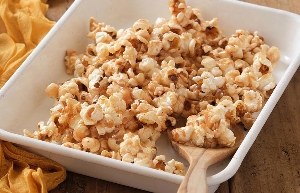 にじデパート キャラメルポップコーン 手作りポップコーン 