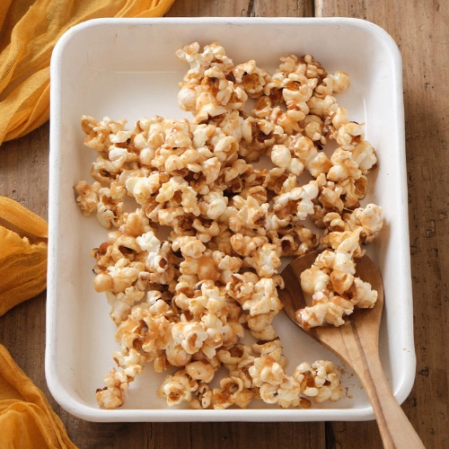 手作りポップコーン　キャラメルポップコーン