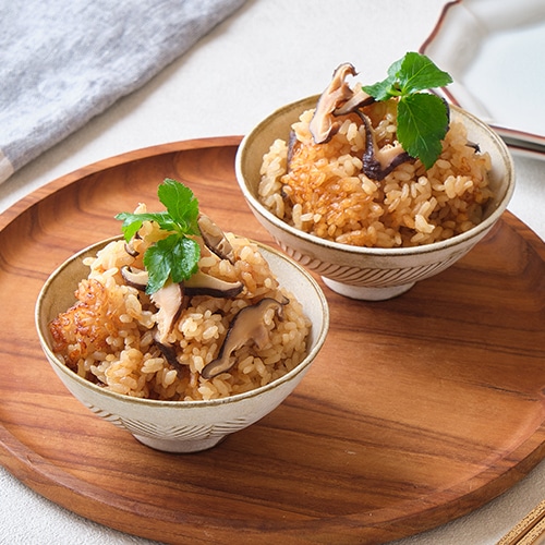 こだわり大分産椎茸どんこ 干し椎茸の旨み炊き込みごはん