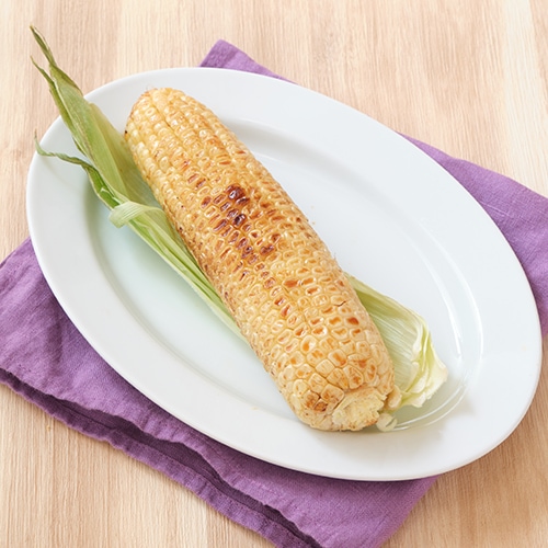 太陽のとうもろこし (白) 白とうもろこしのバター醤油焼き